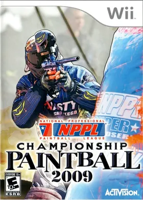 NPPL Championship Paintball 2009 box cover front
